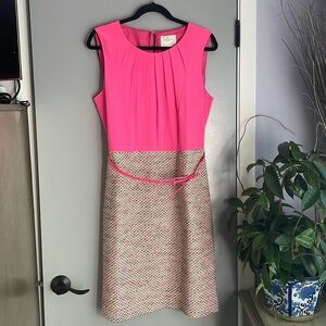 Kate spade silk/ tweed dress, size 14